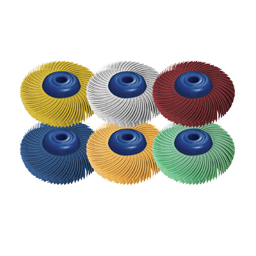 Dedeco® SUNBURST® Radial Discs - 3" 6-Ply, Assortment