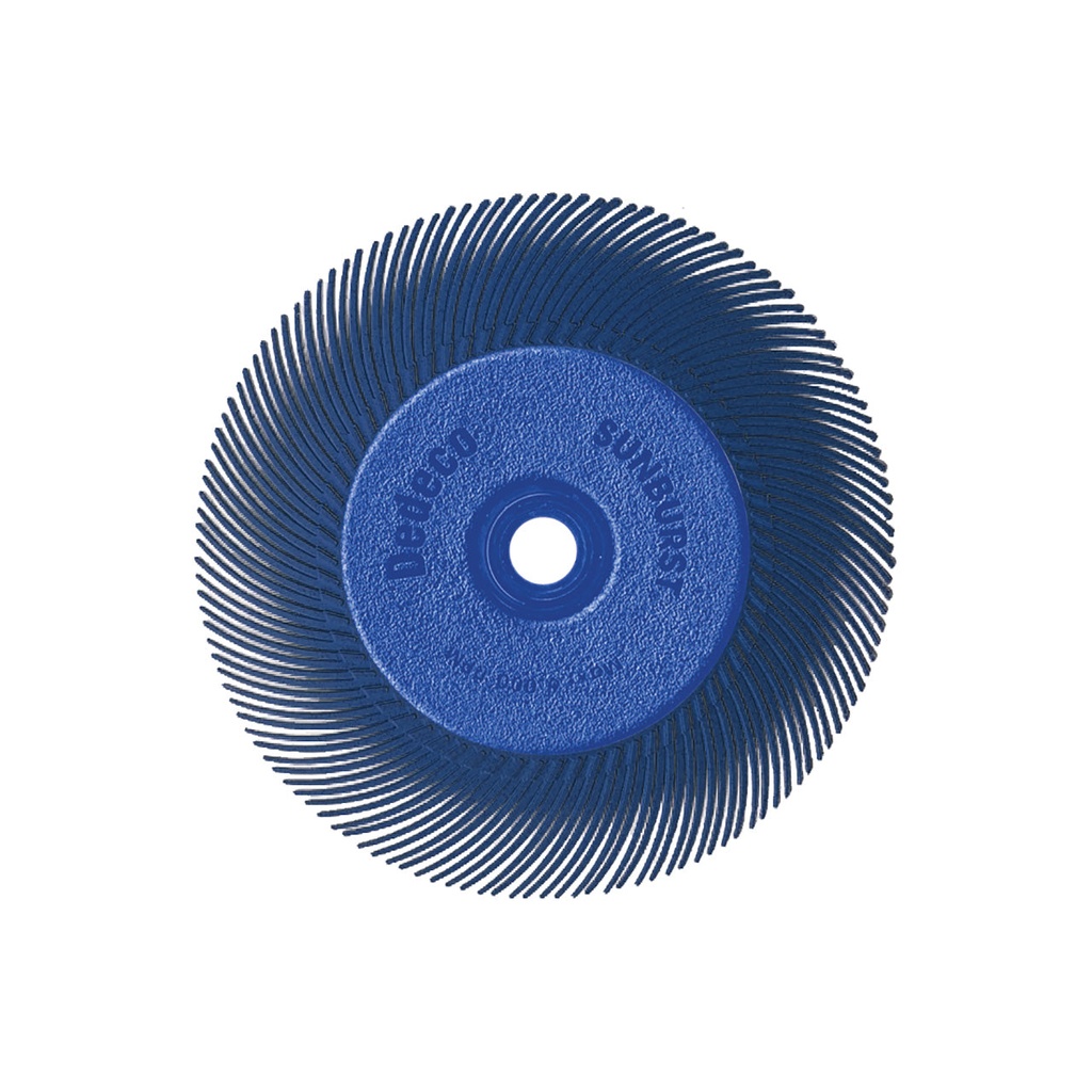 Dedeco® SUNBURST® Radial Discs - 6" 8-Ply, Blue