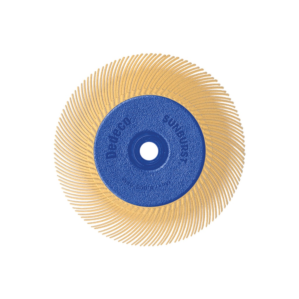 Dedeco® SUNBURST® Radial Discs - 6" 8-Ply, Peach