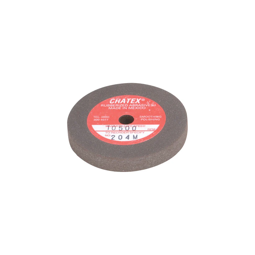 Cratex® Large Wheel, 2"x1/4" - 204 Medium