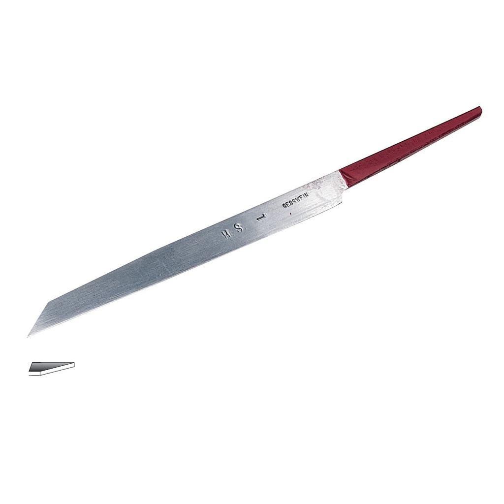 Gesswein® Red Tang Flat 41 Graver