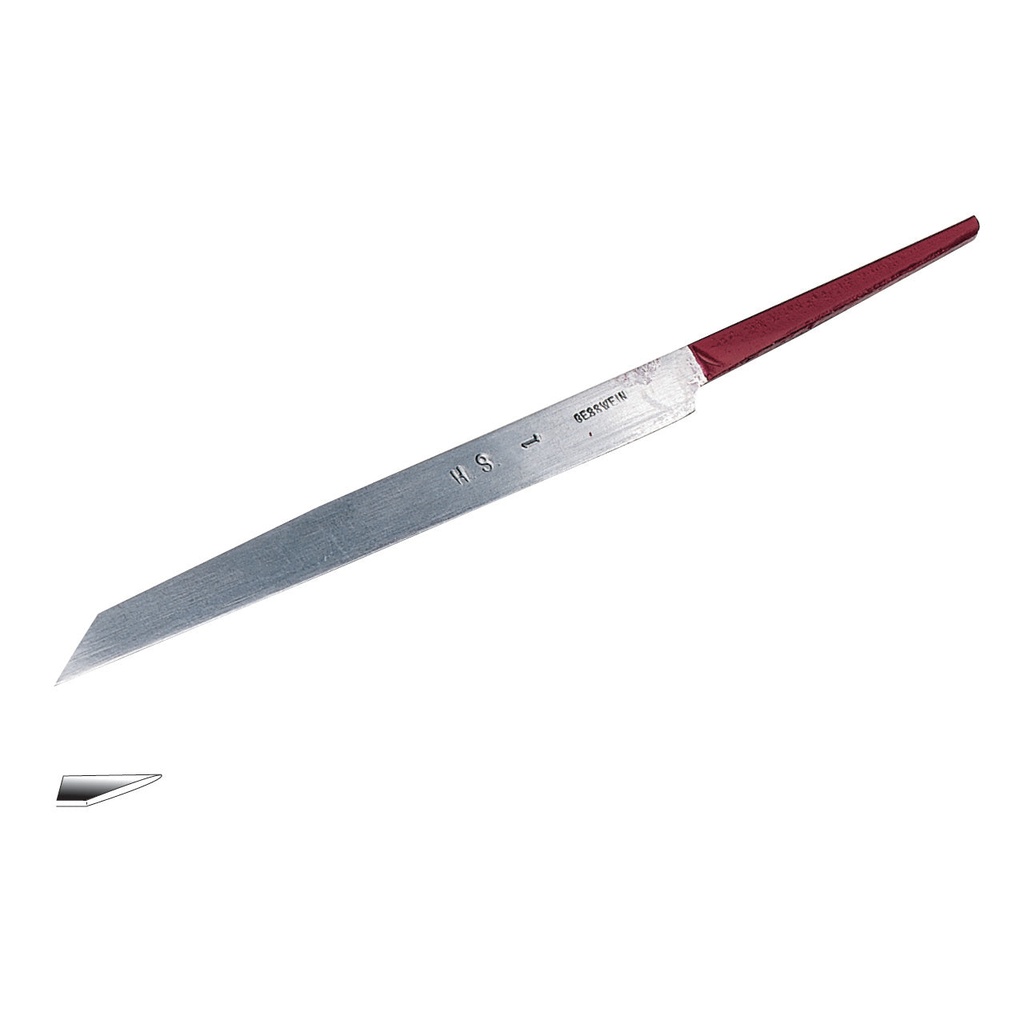 [166-1510] Gesswein® Red Tang Round 51 Graver