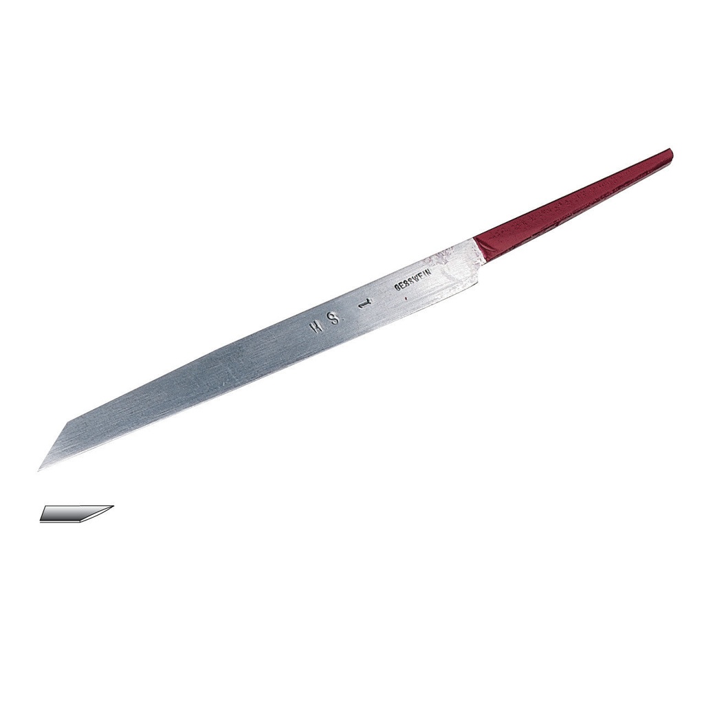 [166-5001] Gesswein® Red Tang Point 0 Graver