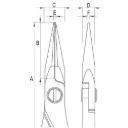 Grobet USA® Teborg® Pliers - Chain Long Nose