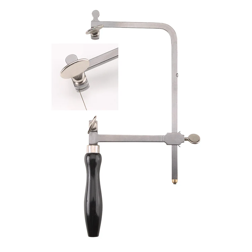 [187-1170] Jeweler's Large Adjustable Saw Frame