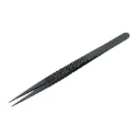 Economical Diamond Tweezers - Black, Fine Point