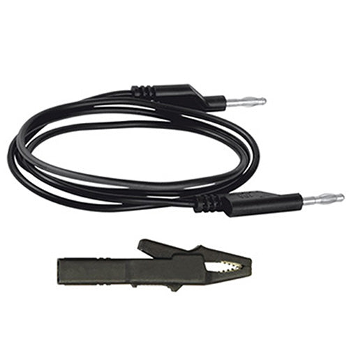 [210-0021] Lead Wires for the Jentner® RMGO! - Black Lead Wire (with Clip)