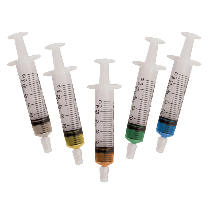 [216-3250] Gesswein® Hybrid MEDIUM Diamond Compound Introductory 5 piece Set