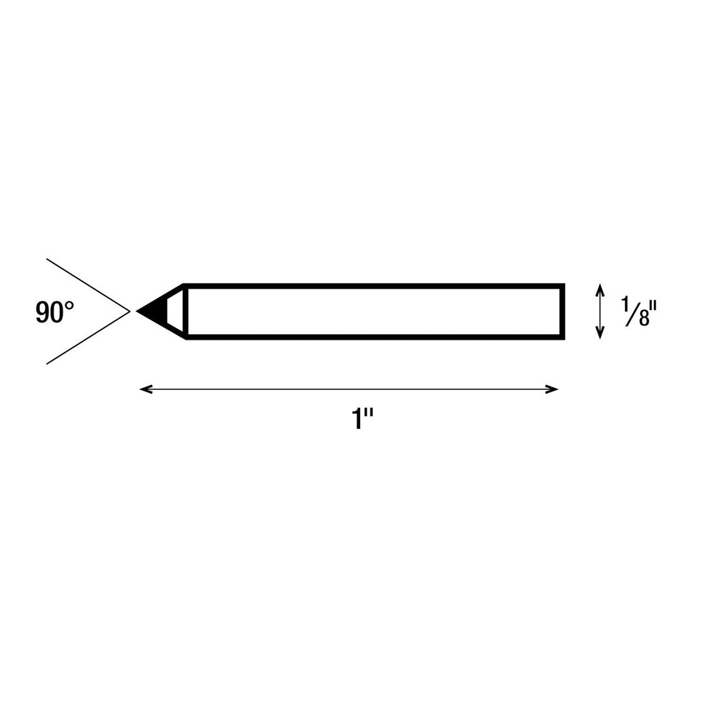[220-0650] Diamond Phono Points - 90°