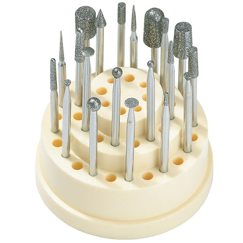 Diamond Bur, 3/32" Shank - Master Set