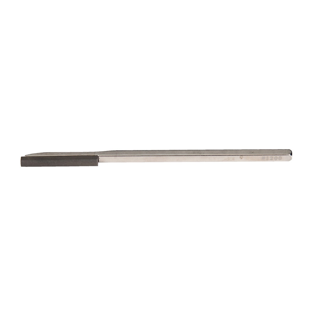 [240-3043] Half-Round 800 Grit Steel Handled Resinoid Diamond Lapper