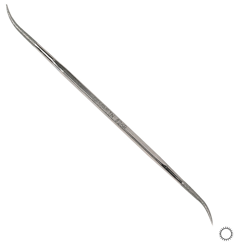Gesswein® 26R Round Curved Diamond Riffler