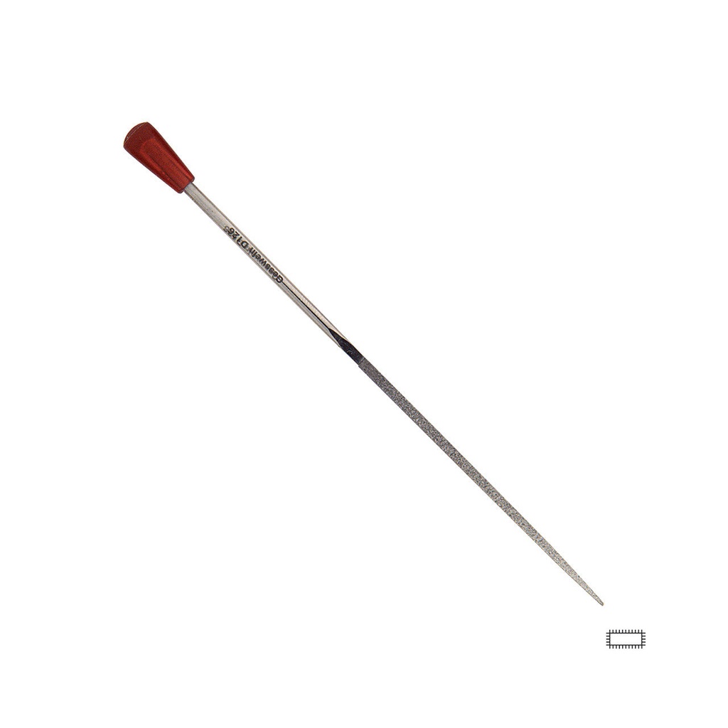 Spectra Diamond Needle Files - Flat Pointed, Medium