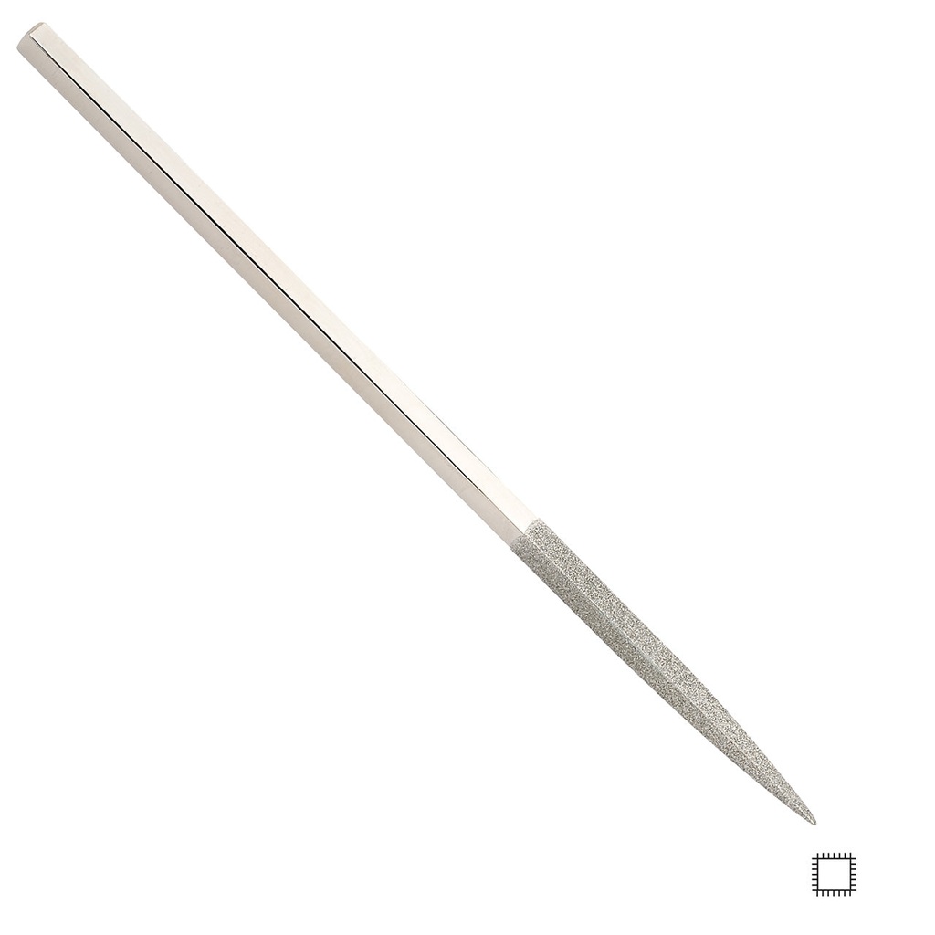 Gesswein® Square 400 Grit Heavy-Duty Diamond Hand File