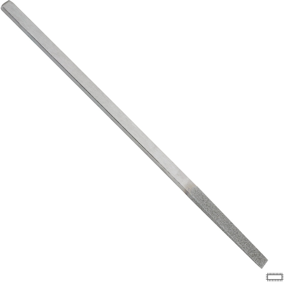 [241-0810] Gesswein®  Tapered Diamond Hand Files - 8mm 150 Grit