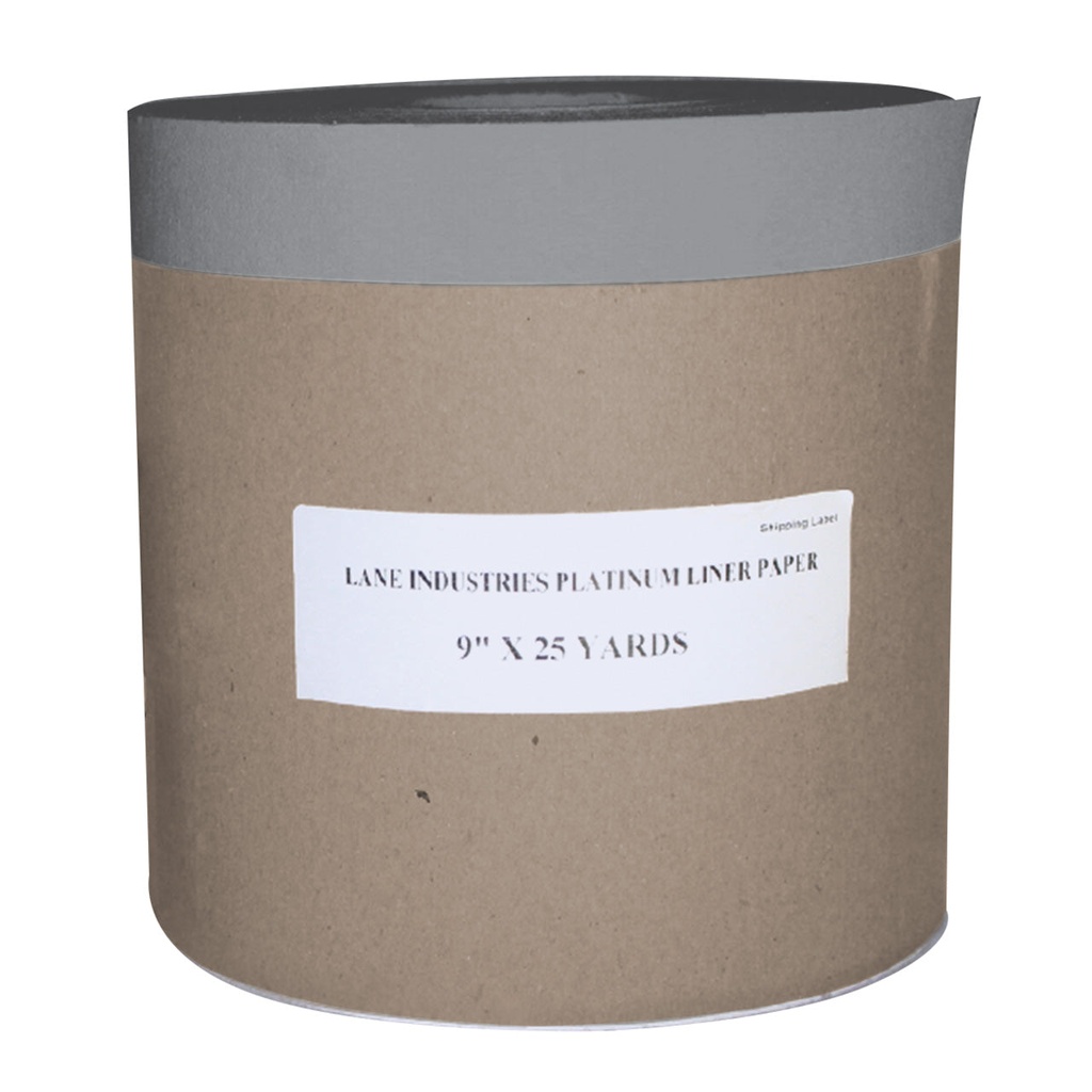 [260-0067] Non-Asbestos Platinum Liner Papers - 75 Foot Roll - 9"
