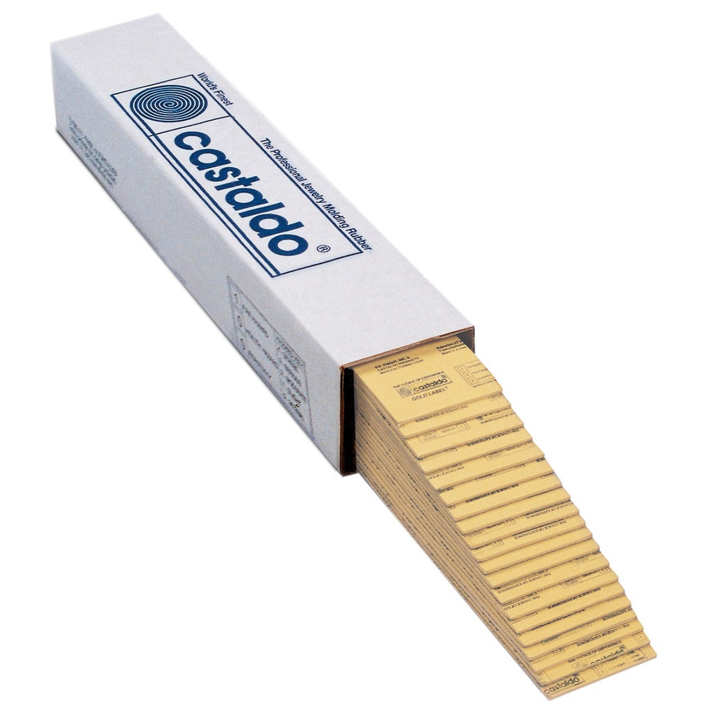 [260-1483] Castaldo® Gold Label® Mold Rubber- Strips, 5 lbs.