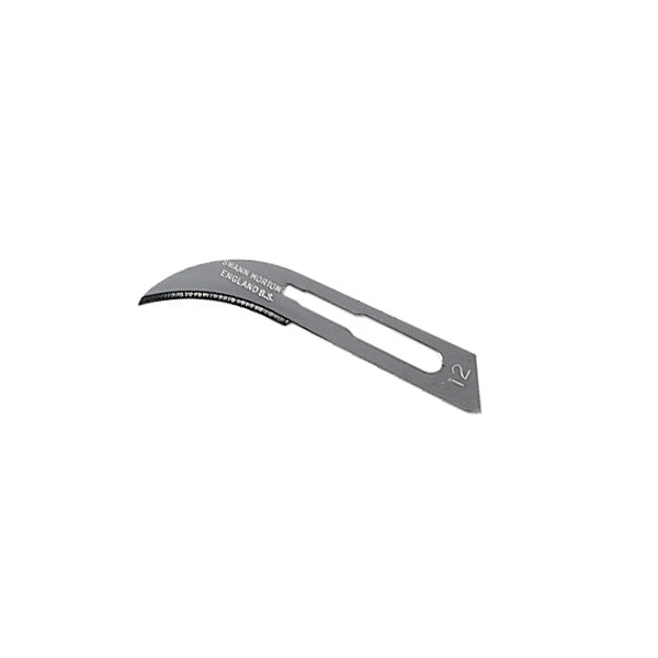 [260-3001] Swann Morton® Knife Blades - #12 Curved, Pkg. of 5