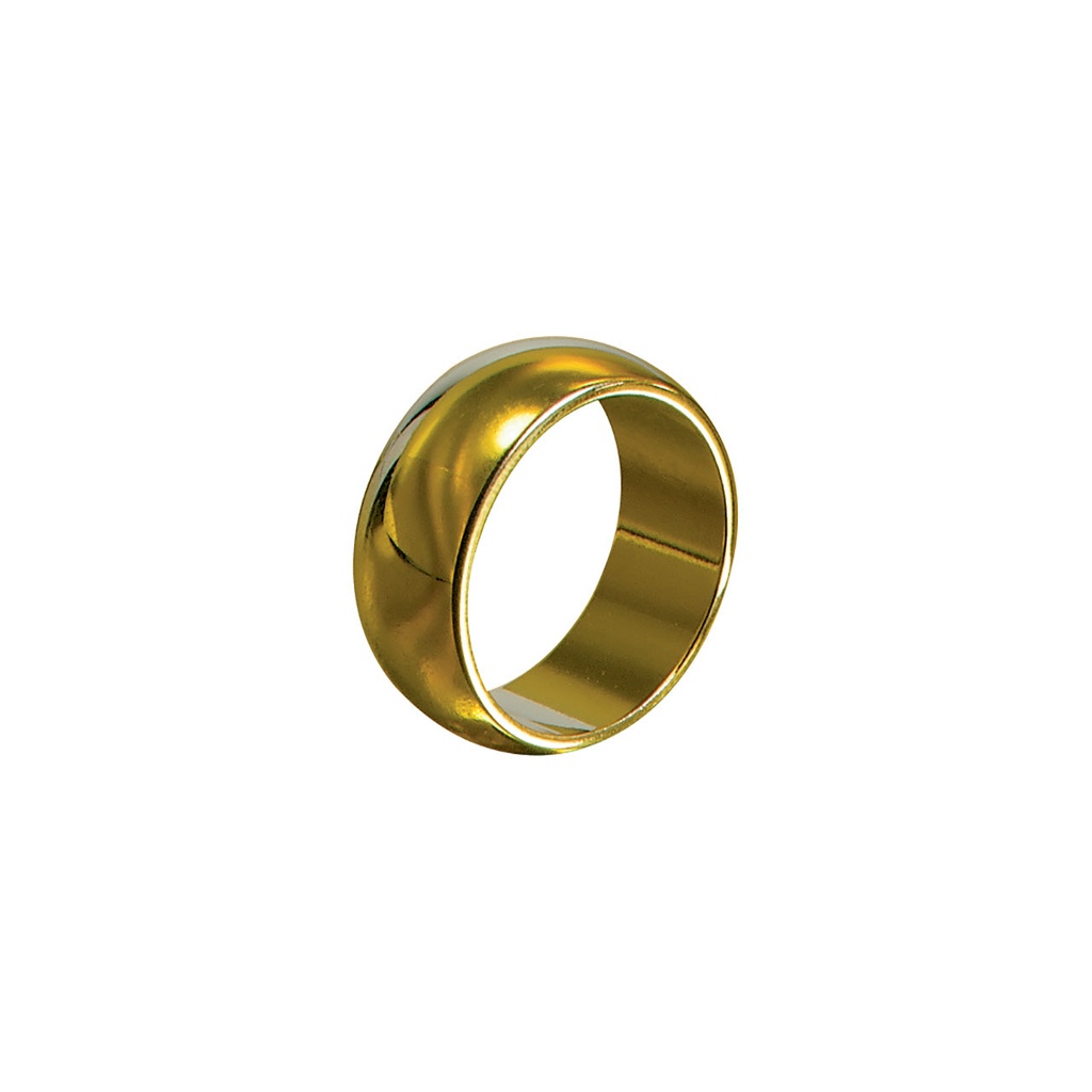 Brass Practice Rings - 8mm Wide, Pkg. of 10