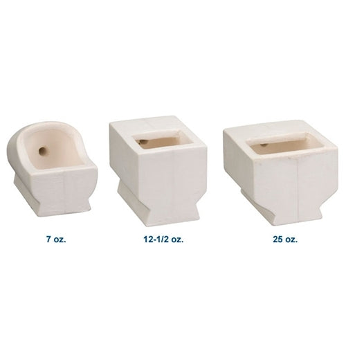 [260-8900] Machine Crucibles - 7 oz.
