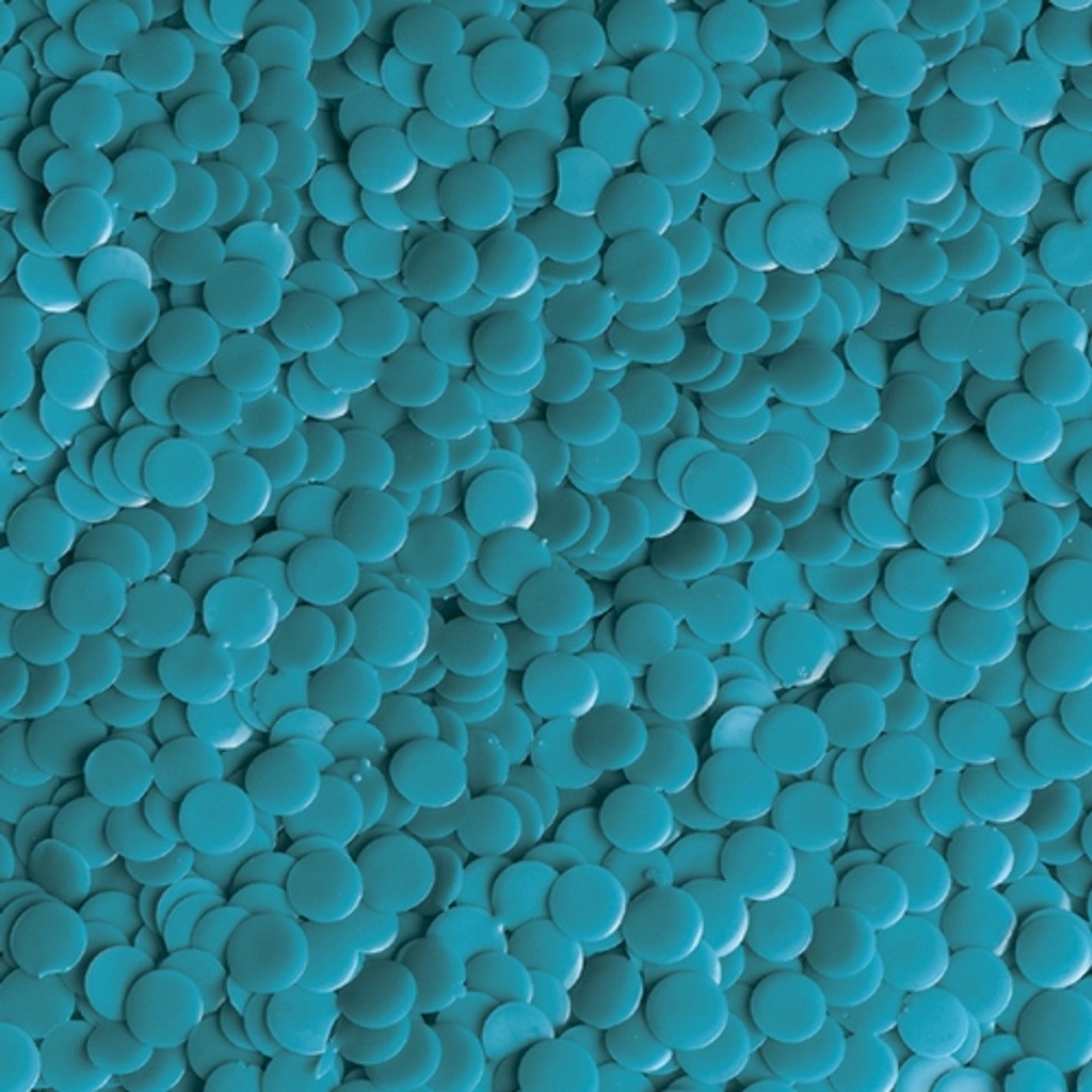 [261-8143] Ferris® Turquoise Injection Wax Pellets 5 lbs.