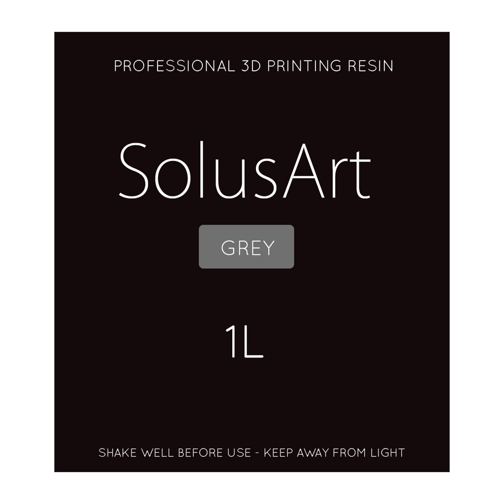 [262-1022] SolusArt Grey Resin V3.0 for Solus PRO