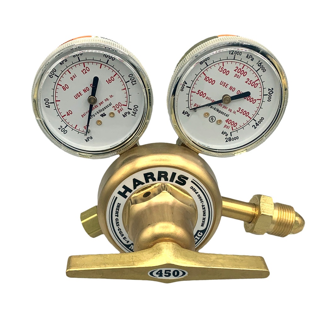[265-0826] Harris Heavy-Duty Argon Regulator