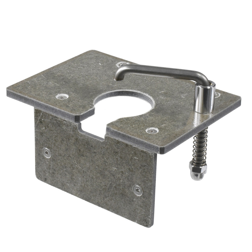 [265-0829] Crucible Plate for Platinum Galloni Pressovac Touch