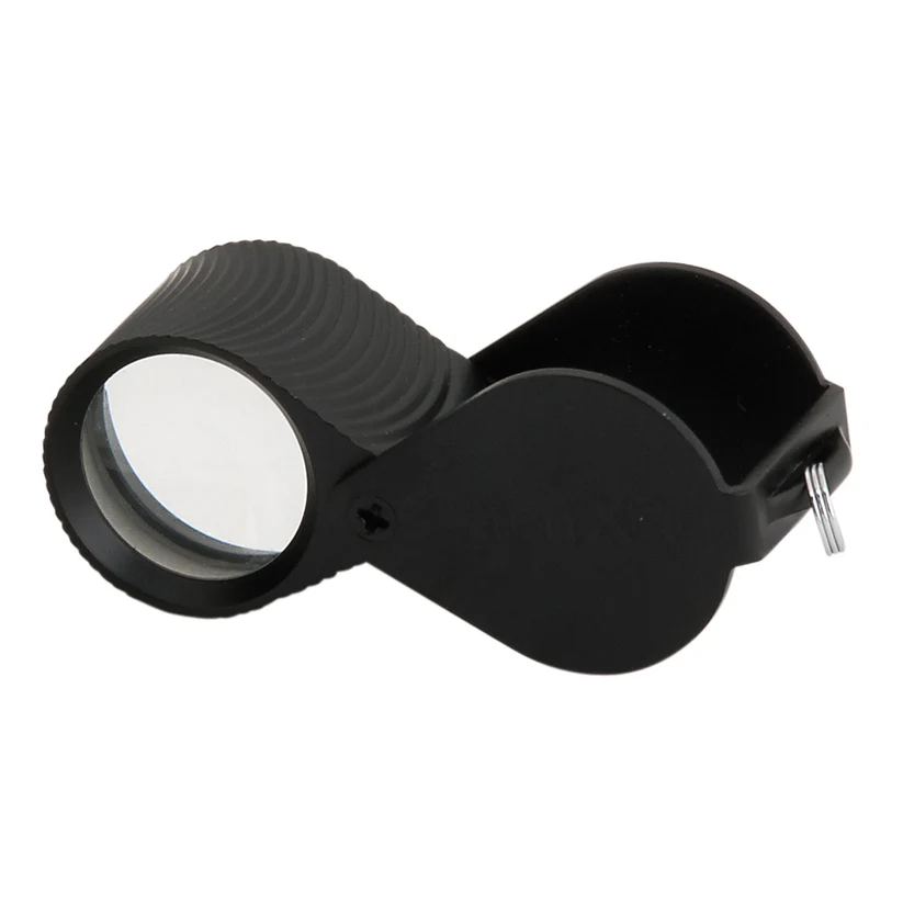 [272-4036] 10X Diamond-Cut Triplet Loupes, 18mm Lens - Black