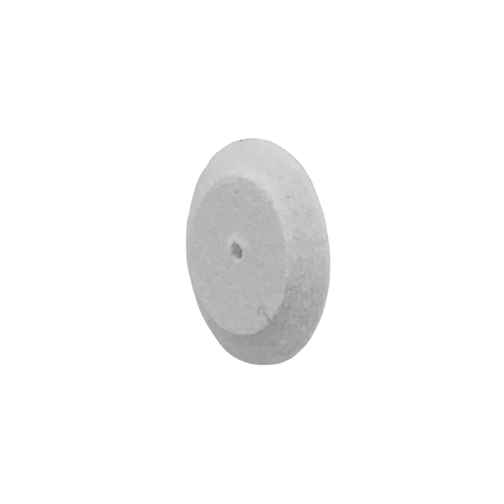 [281-0060] Knife Edge Felt Wheels - 3/4" Hard  (Pkg. of 12)