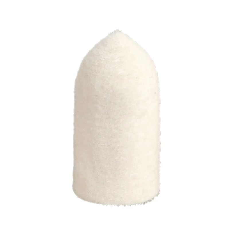 [282-0510] Hard Unmounted Felt Cones, Large - 3/4" x 1/2", Pointed