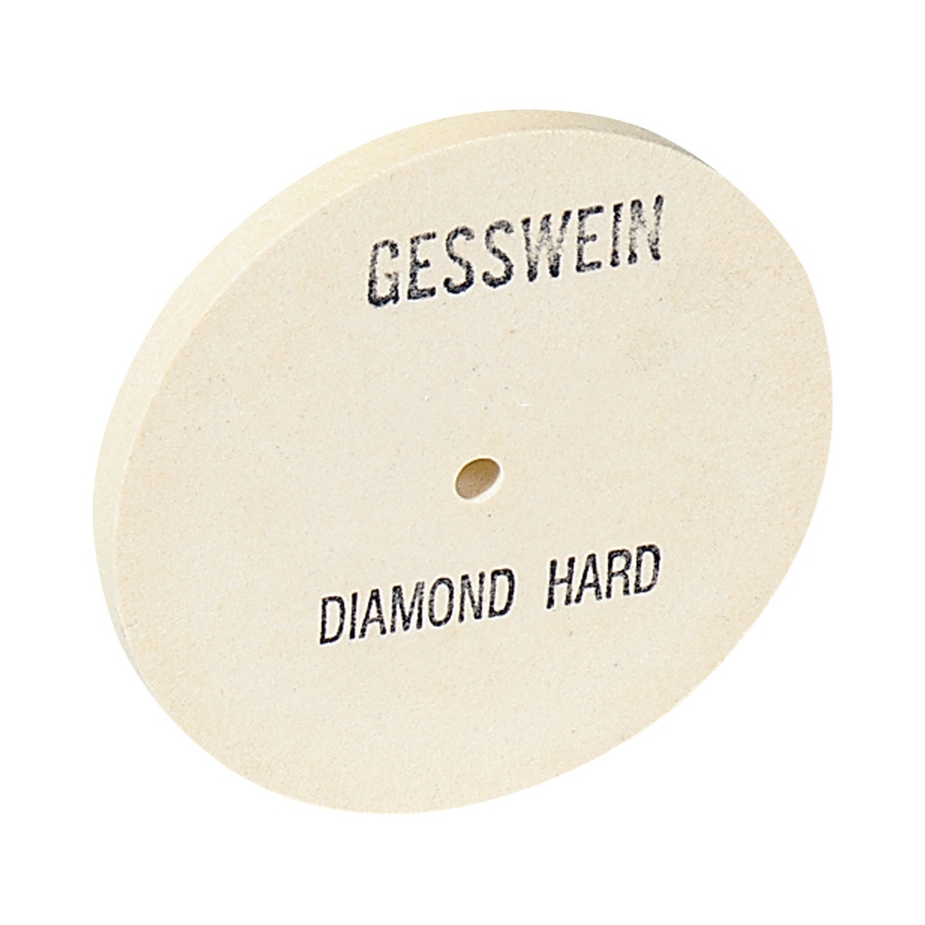 [284-4149] Diamond Hard 4" x 1/4" (1/4" AH) Felt Lap
