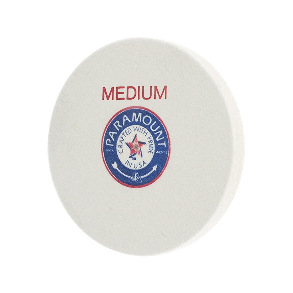 [284-4343] Paramount® Felt Lap 4" x 3/4" Medium