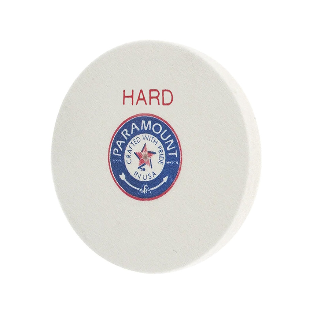 [284-6125] Paramount® Felt Lap 6" x 1/2" Hard