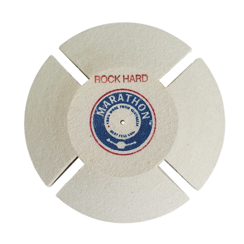 [285-4136] Marathon Split Lap 4x1/2" Rock-Hard Felt