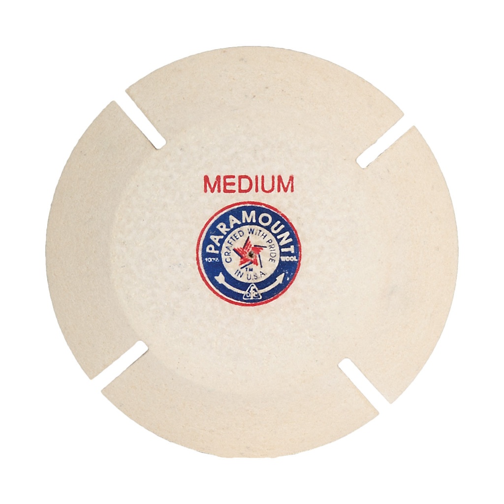 [285-6123] Paramount® Felt Split Lap 6" Medium