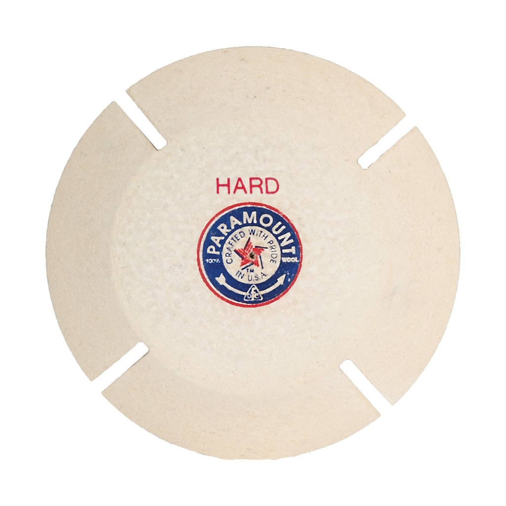 [285-6125] Paramount® Felt Split Lap 6" Hard
