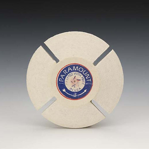 [285-8132] Paramount® Felt Split Lap 4" Rock-Hard