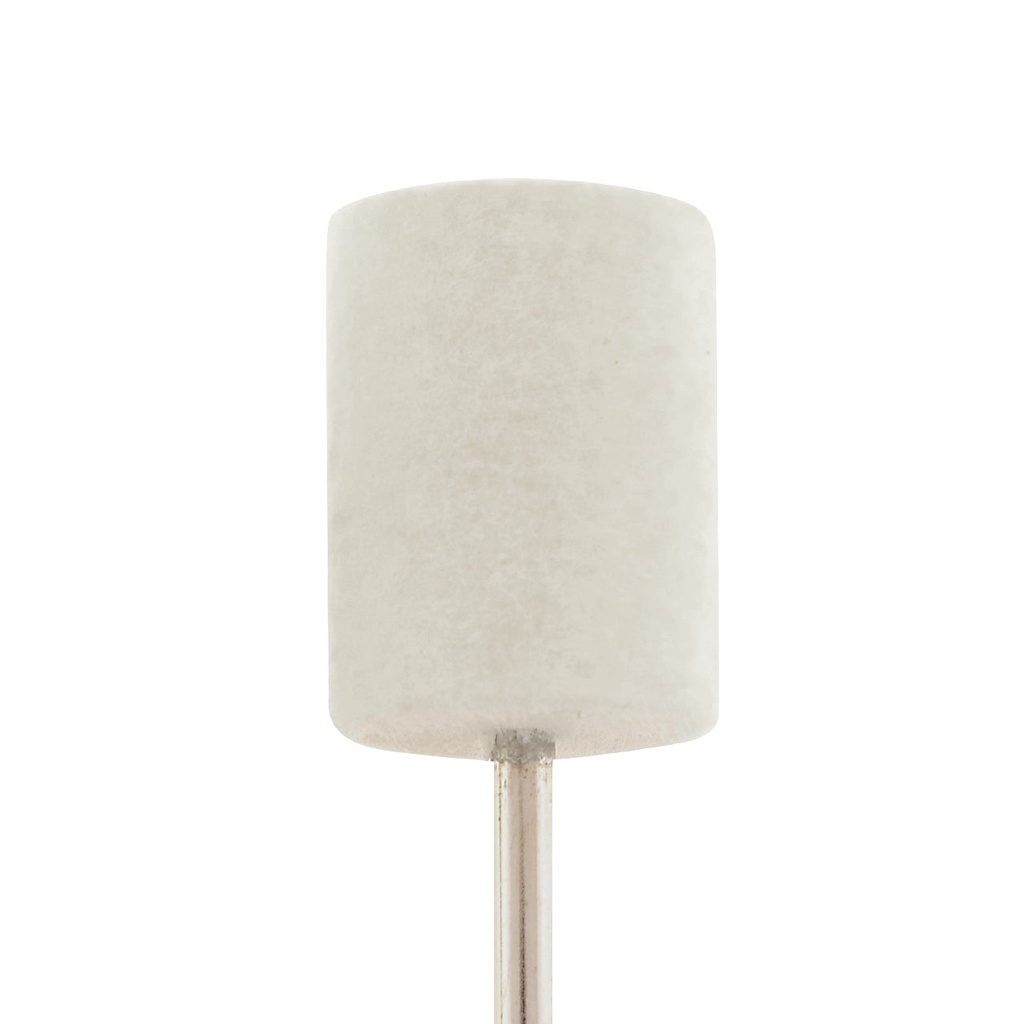 Mounted Felt Bobs, Cylinders - 1/8" Shank, 1111 Hard  (Pkg. of 12)