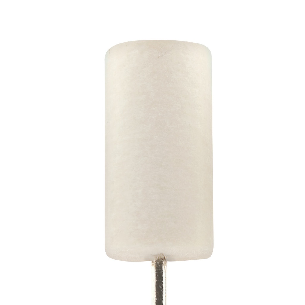 Mounted Felt Bobs, Cylinders - 1/8" Shank, 1113 Hard  (Pkg. of 12)
