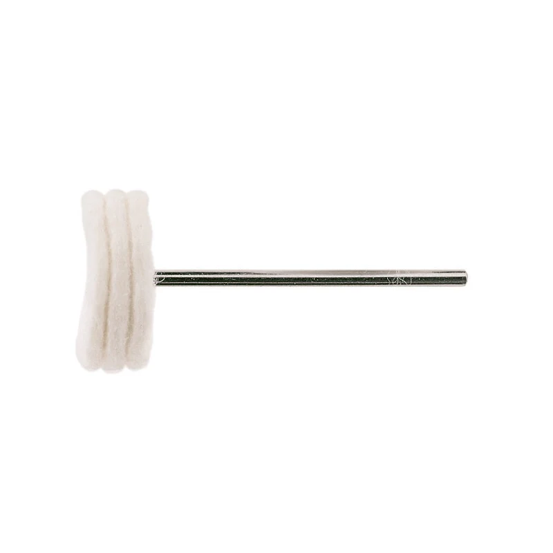 [288-2211] 7/8" Soft Felt Wheel Buff 3/32" Shank