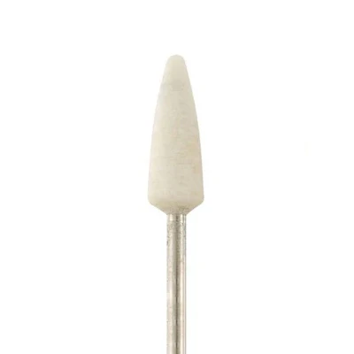 Mounted Felt Bobs - 3/32" Shank, Point, Medium (Pkg of 12)
