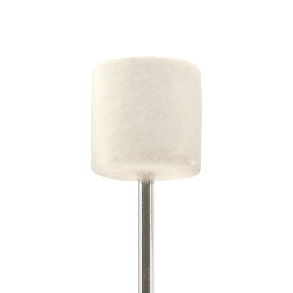 Mounted Felt Bobs - 3mm Shank, 1110 Soft  (Pkg. of 12)