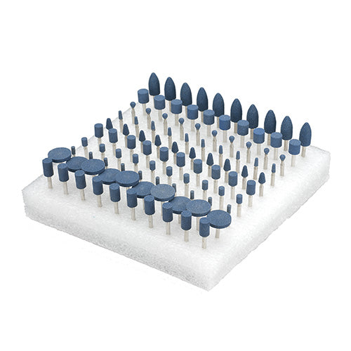 Gesswein® Blue Mounted Points Set of 100 - 1/8" Shank