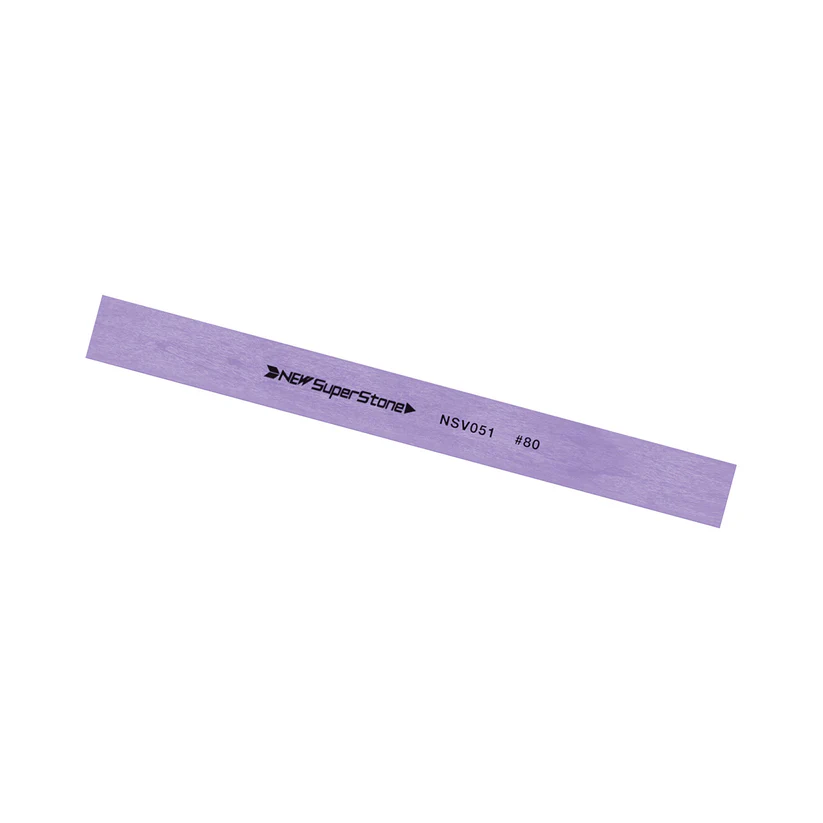 [355-0005] NSS 0.5x10x100, 80 Grit Violet New Super Ceramic Stone