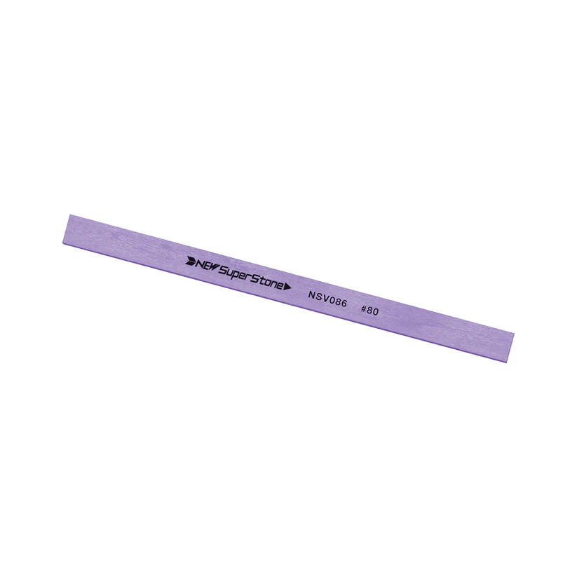 [355-0009] NSS 0.8x6x100, 80 Grit Violet New Super Ceramic Stone