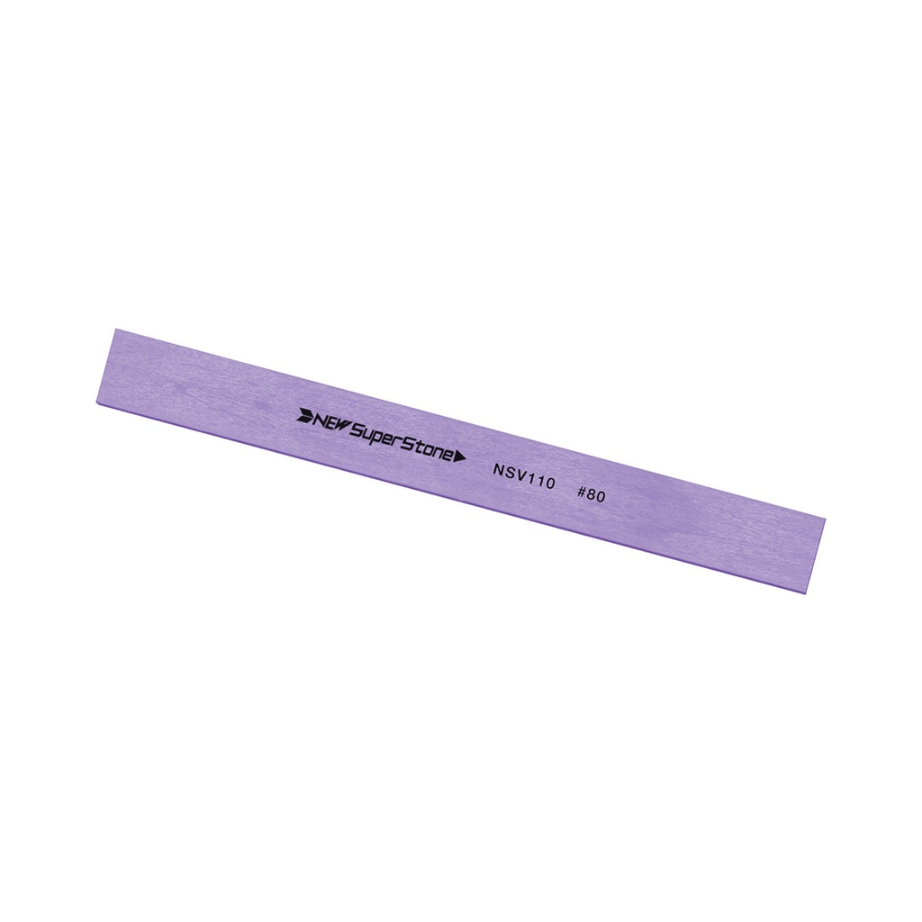 [355-0015] NSS 1x10x100, 80 Grit Violet New Super Ceramic Stone