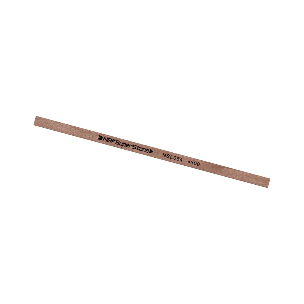 [355-0403] NSS 0.5x4x100 300 Grit Lt. Brown New Super Ceramic Stone