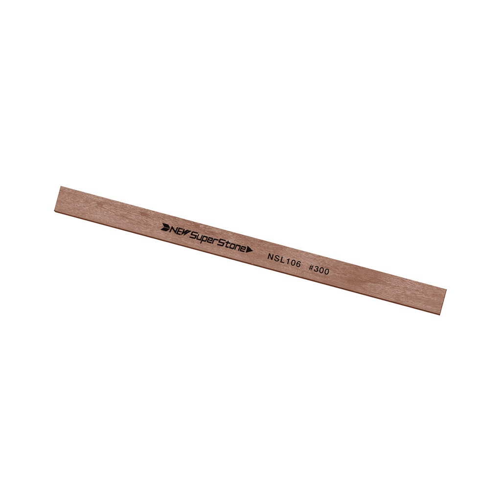 NSS 1x6x100 300 Grit Lt. Brown New Super Ceramic Stone