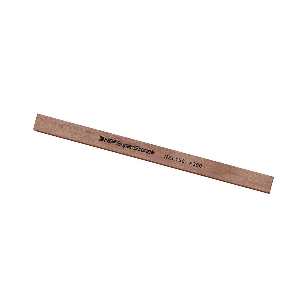 [355-0419] NSS 1.5x6x100 300 Grit Lt. Brown New Super Ceramic Stone